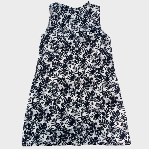 Briggs Linen Blend Dress Womens XL Floral Midi Sundress Spring Summer Resortwear - Picture 2 of 7